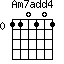Am7add4=110101_0