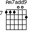 Am7add9=111002_7