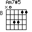 Am7#5=N03311_8