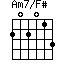 Am7/F#=202013_1