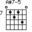 A#7-5=012130_7