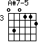 A#7-5=030112_3