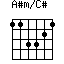 A#m/C#=113321_1
