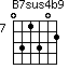 B7sus4b9=031302_7