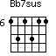 Bb7sus=131311_6