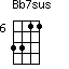 Bb7sus=3311_6