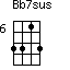 Bb7sus=3313_6