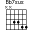 Bb7sus=NN3344_1