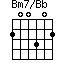 Bm7/Bb=200302_1