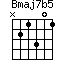 Bmaj7b5=N21301_1