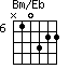 Bm/Eb=N10322_6
