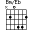 Bm/Eb=N20442_1