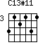 C13#11=312131_3