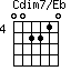 Cdim7/Eb=002210_4