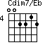 Cdim7/Eb=002212_4