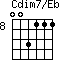 Cdim7/Eb=003111_8
