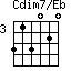 Cdim7/Eb=313020_3
