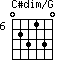C#dim/G=023130_6