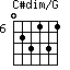 C#dim/G=023131_6