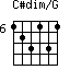 C#dim/G=123131_6