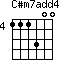 C#m7add4=111300_4