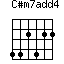 C#m7add4=442422_1