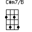 C#m7/B=2424_1