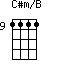 C#m/B=1111_9