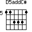 D5addC#=113331_5