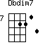 Dbdim7=m72213_7