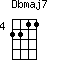 Dbmaj7=2211_4