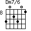Dm7/6=302301_8