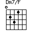 Dm7/F=0231_1