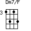 Dm7/F=1313_3