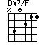 Dm7/F=N30211_1
