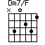 Dm7/F=N30231_1