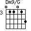 Dm9/G=011013_3