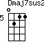 Dmaj7sus2=0211_5