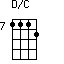 D/C=1112_7