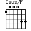 Dsus/F=100033_1