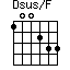 Dsus/F=100233_1