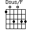 Dsus/F=103033_1