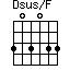 Dsus/F=303033_1