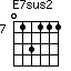 E7sus2=013111_7