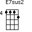 E7sus2=1112_4