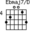 Ebmaj7/D=320013_4