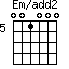 Em/add2=001000_5