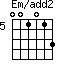Em/add2=001013_5