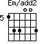 Em/add2=133003_5