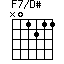 F7/D#=N01211_1
